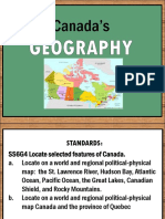 ss6g4 Canada Geography