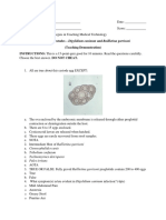 Teaching Demonstration Short Quiz