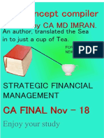 STRATEGIC FINANCIAL MANAGEMENT BY CA MD IMRAN