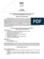 Position Paper2014 - EFSMA On Physical Activity PDF