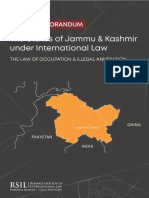 Legal Memo - Kashmir