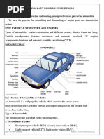 Car Engine Parts and Functions Guide | PDF | Piston | Internal ...