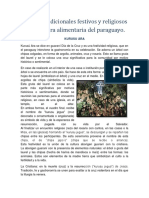 Alimentación y Religiosidad Del Paraguay