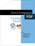 Contrato de Factoring