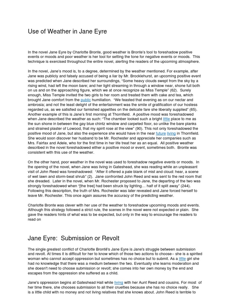 Complete Analysis of Jane Eyre Jane Eyre Brontë Family