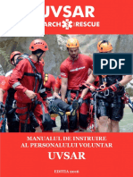 Manualul de Instruire Al Personalului Voluntar Uvsar PDF