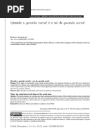 Quando a questão racial é o nó da questão social