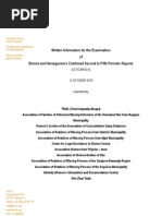 Download TRIAL Report on Bosnia-Herzegovina Submitted to the Committee Against Torture of the United Nations by Srebrenica Genocide Library SN43844839 doc pdf