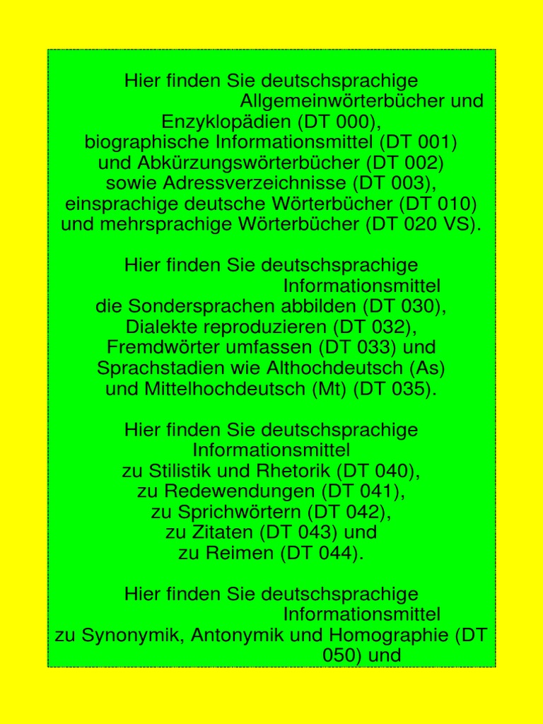 Deutsch Sprache