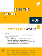 Justice in The World