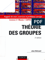 Jean Delcourt-Théorie Des Groupes