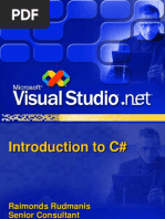 Introduction To C Sharp