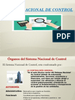 Sistema de Nacional de Control y Principios Estudiar