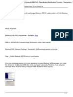 Vdocuments - MX - Modifying The sb5101 With The Blackcat Usbjtag PDF
