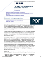 Capítulo 3 - Los Fertilizantes, en Cuanto Contaminantes Del Agua