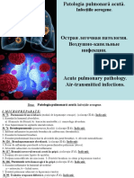 1.patologia Pulmonara Acuta. Infectiile Aerogene