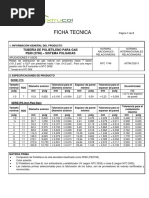 Ficha Técnica Tuberías ADS N-12 | PDF