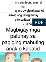 Parabula NG Alibughang Anak