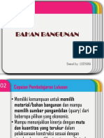 Pengantar Bahan Bangunan