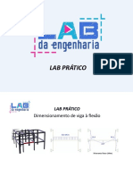 Lab Prático - Dimensionamento a Flexao