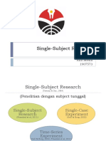 SSR Single-Subject Research