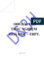 1000 Bai Tap Trac Nghiem Hoa Hoc THPT