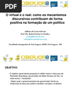O VIRTUAL E O REAL