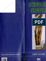 Valverde Carlos Antropologia Filosofica PDF