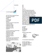 Bimestral de Ciências 6º Ano Dezembro 2019