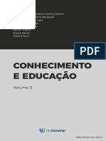 Livro Conhecimentoe Educacao - Volume 3