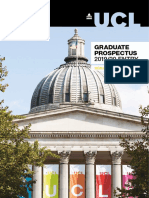 Ucl Graduate Prospectus 2019 20 PDF