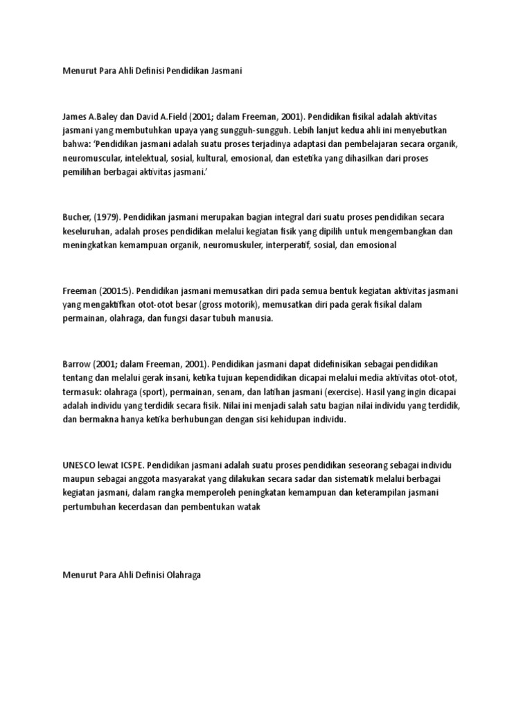 Olahraga Pdf
