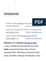 Selawat - Wikipedia Bahasa Indonesia, Ensiklopedia Bebas