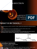 Butanol Production