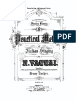 Vaccai Nicola Practical Method of Italian Singing