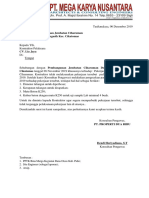 Surat Instruksi Jembatan Ciharuman