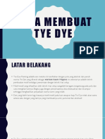 Cara Membuat Tye Dye