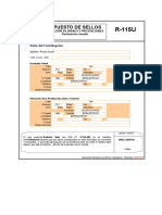 Formulario R115 Arba