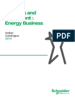 Products and Equipment - Energy Business. Indian Catalogue 2014