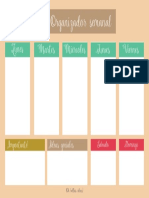 Organizador Semanal Oh Bellas Ideas PDF