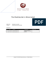 Khalifatullah in Shiasm PDF