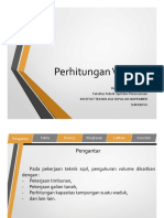 5.3 Perhitungan Volume B