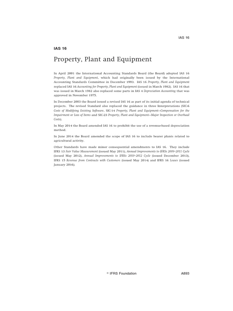 Ias16 PDF | PDF | International Financial Reporting Standards ...