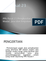 PPH Pasal 23