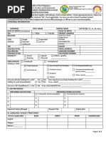 Jobseeker Application Form