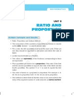 Ratio and Proportion Ncert PDF