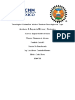 Función de transferencia y ecuación de Mason