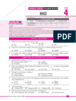 SOF NATIONAL CYBER OLYMPIAD SAMPLE PAPER SYLLABUS 2019-20 CLASS 4