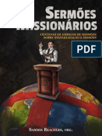 Sermoes Missionarios - Centenas de Esbocos de Sermoes Sobre Evangelizacao e Missoes