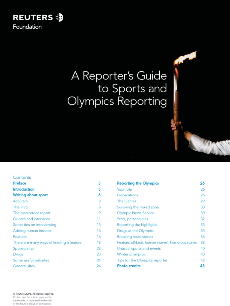 Sports Handbook PDF Olympic Games News